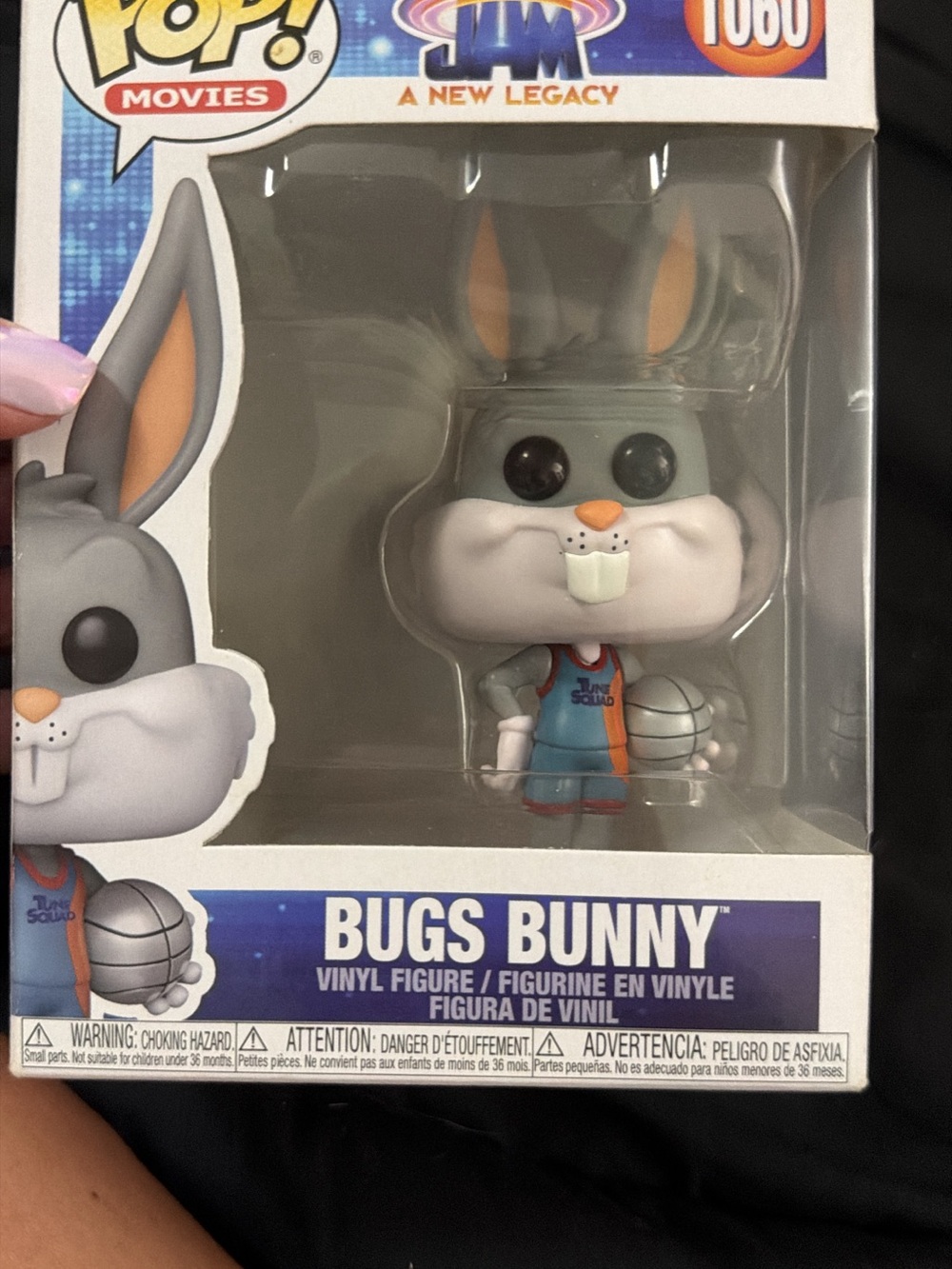 Funko Bugs Bunny Vinyl Figure — Gray, Blue & Orange
